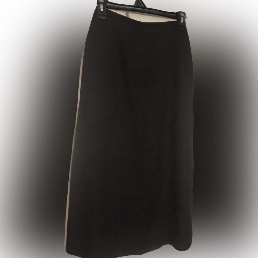 Irish Linen Fully Lined Maxi Skirt Size 2 Petite